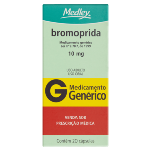 BROMOPRIDA 10MG 20CPS MED.