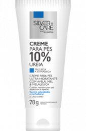Silver Care Creme Para Pes 10% Ureia 70 G
