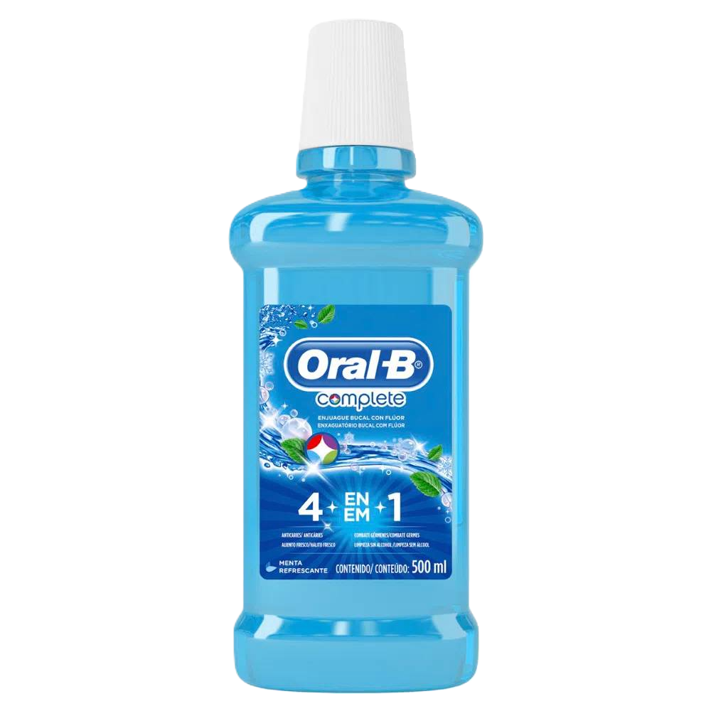 Sol.Bucal Oral B Menta 500 Ml