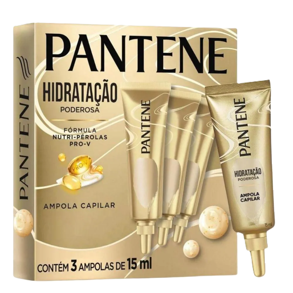 Ampola Trat Pantene  Hidrocauterizador 3 Un 15 Ml