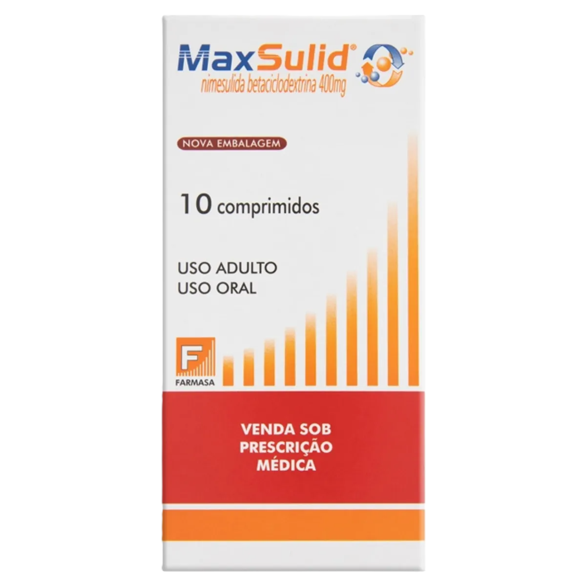 Maxsulid 400 Mg C/10 Cpr