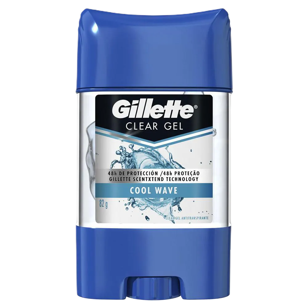 Desodorante Gillette Clear Gel Collwave 82 G