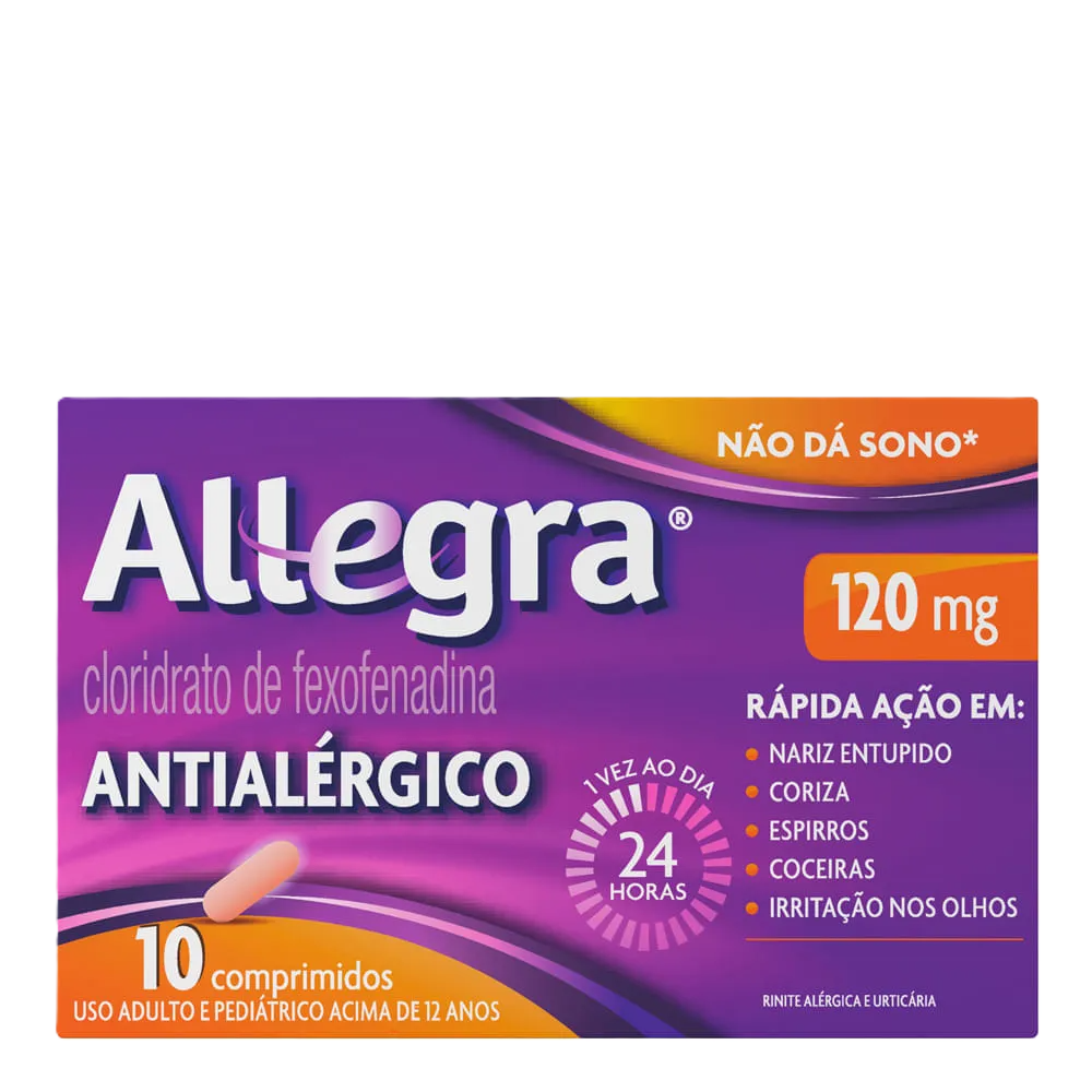 Allegra 120 Mg C/10 Cpr