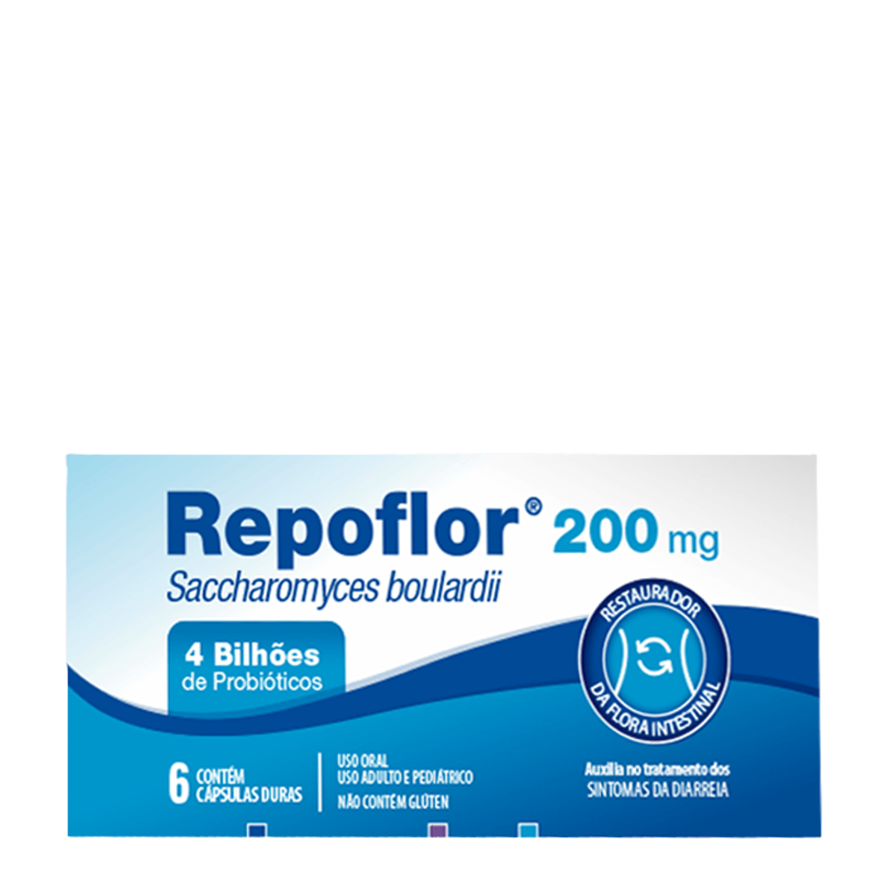 Repoflor 200 Mg 6 Caps