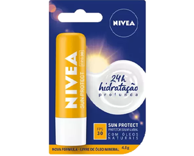 Protetor Labial Nivea Sun Protect Fps30 4.8 G