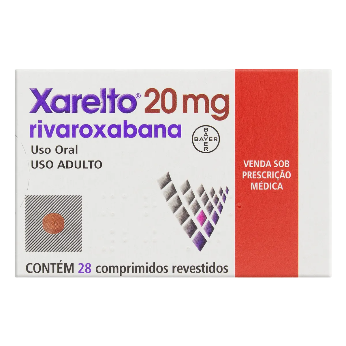 Xarelto 20 Mg C/28 Cpr (Pbm)