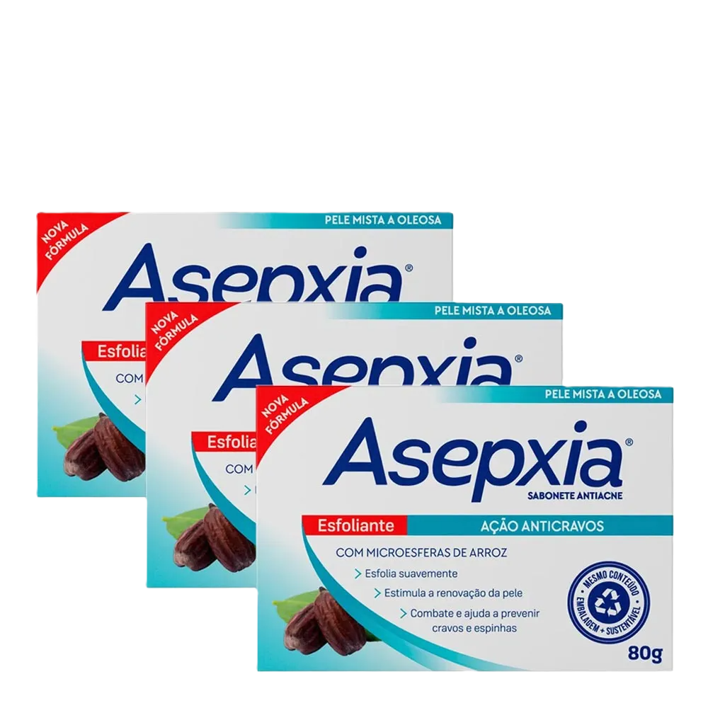 Asepxia Sabonete Form Esf 90 G