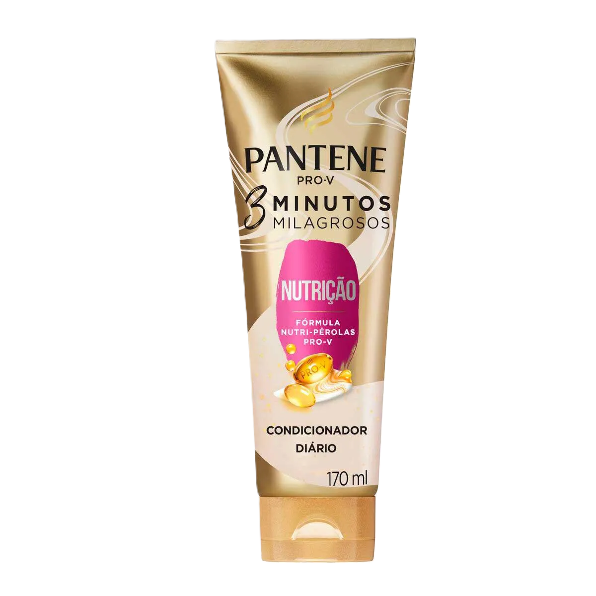 Condicionador Pantene 3 Min Milagrosos Liso Extr 170 Ml