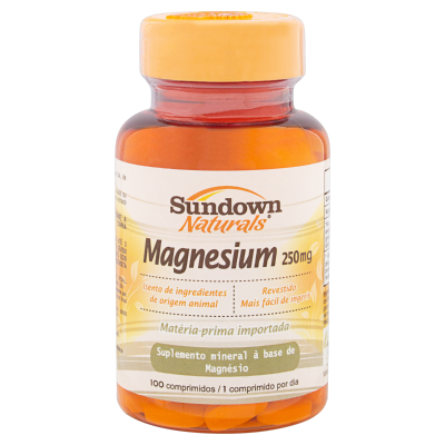 Sundown Magnesium 250 Mg 100 Capsulas