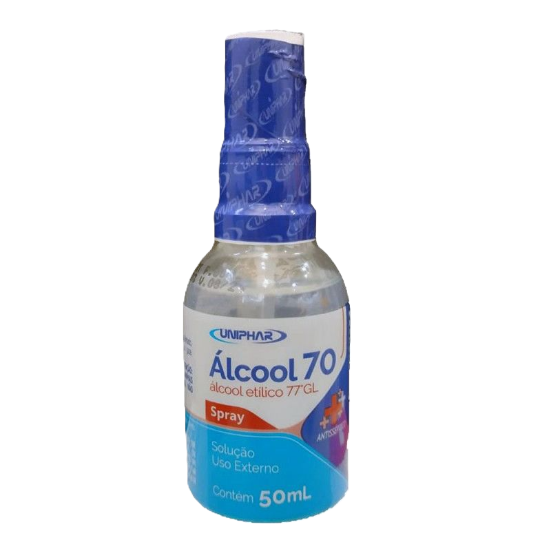 Alcool 70% Spray Uniphar 50 Ml