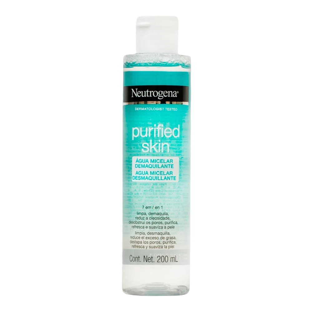 Neutrogena Purified Agua Micelar Demaquilante 200 Ml