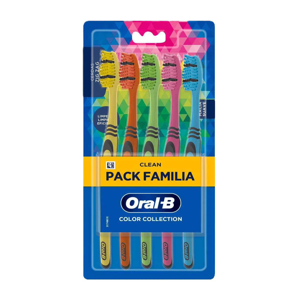 Escova Dental Oral B Color Collection 5 Un
