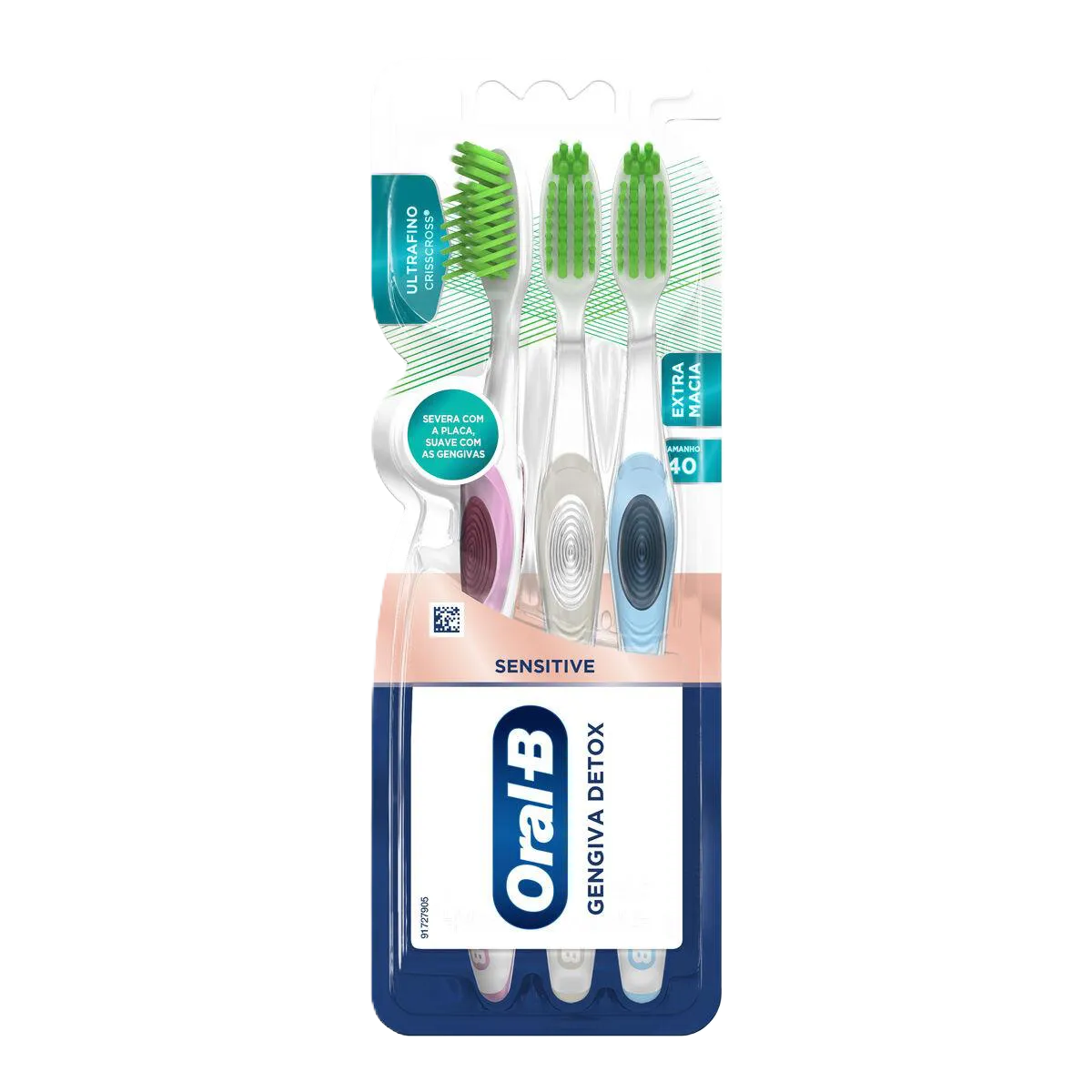 Escova Dental Oral B Detox 3 Un