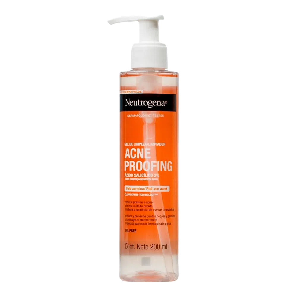 Neutrogena Acne Proofing Gel Limpeza 200 Ml