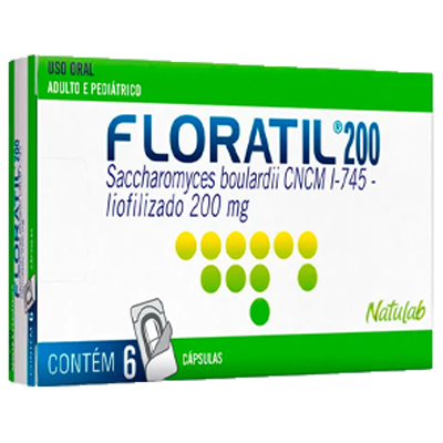 Floratil 200 Mg Com 6 Cápsulas