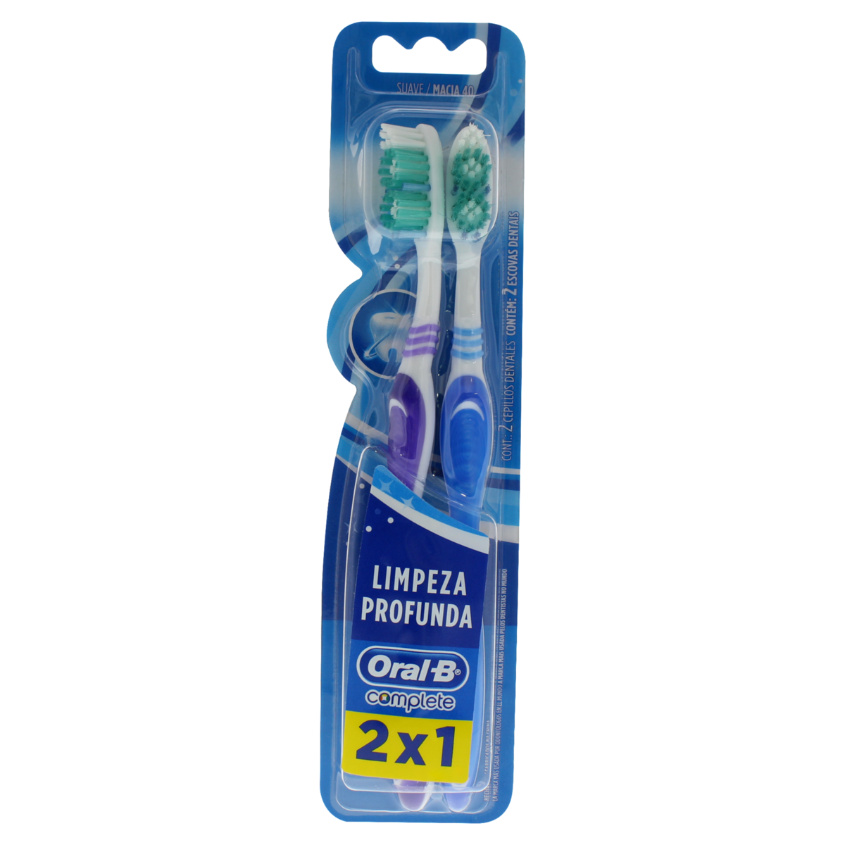 Escova Dental Oral B Complete 2 X1