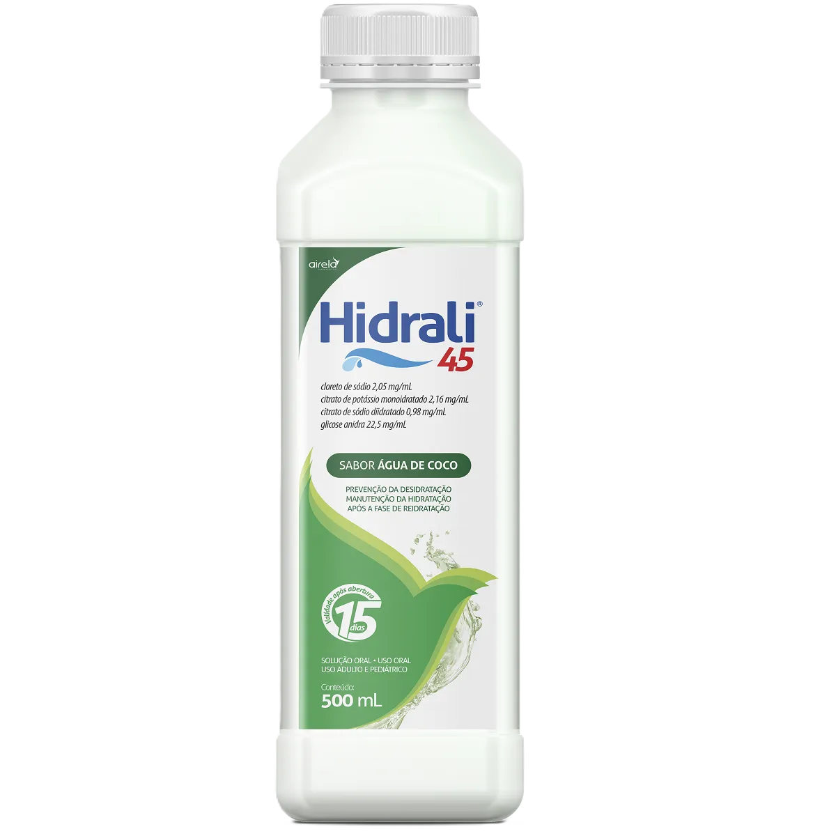Hidrali Agua Coco Sol Oral 500 Ml