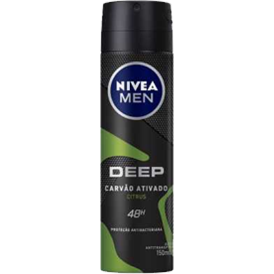 Desodorante Nivea Aerosol Deep Citrus 150 Ml