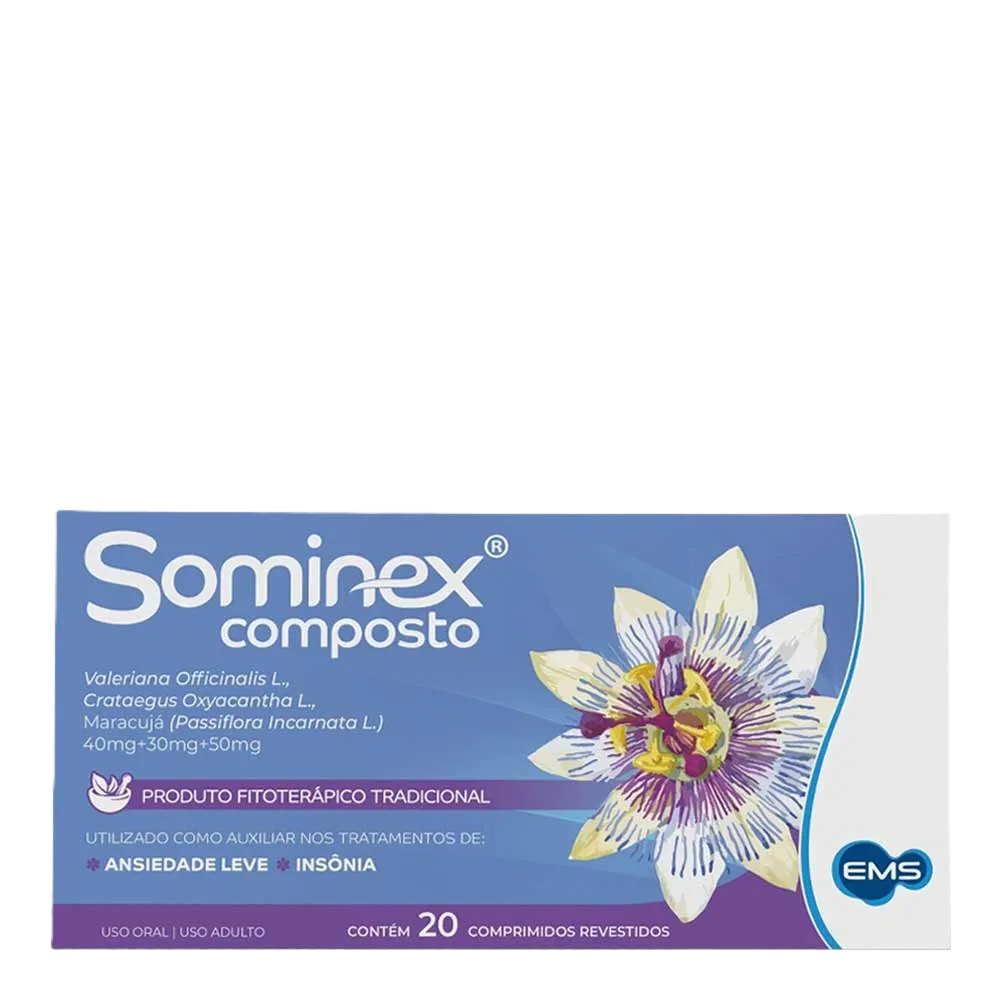 Sominex Composto 20 Cpr