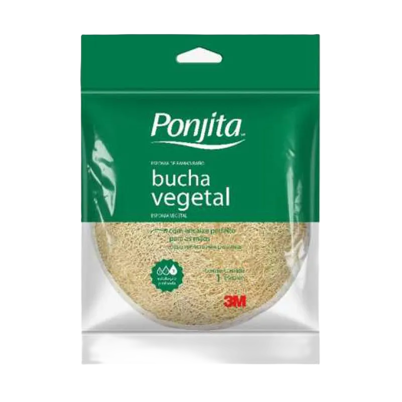 Ponjita Esponja Nat Bucha Vegetal 1 Un