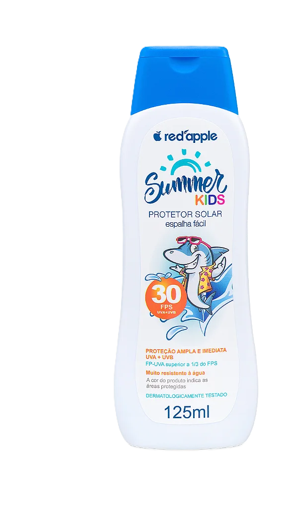 Protetor Solar Red Apple Fps 30 Kids 125 Ml