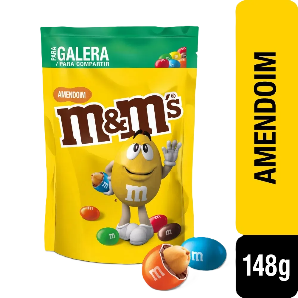 Chocolate Mms Amendoin 148 G