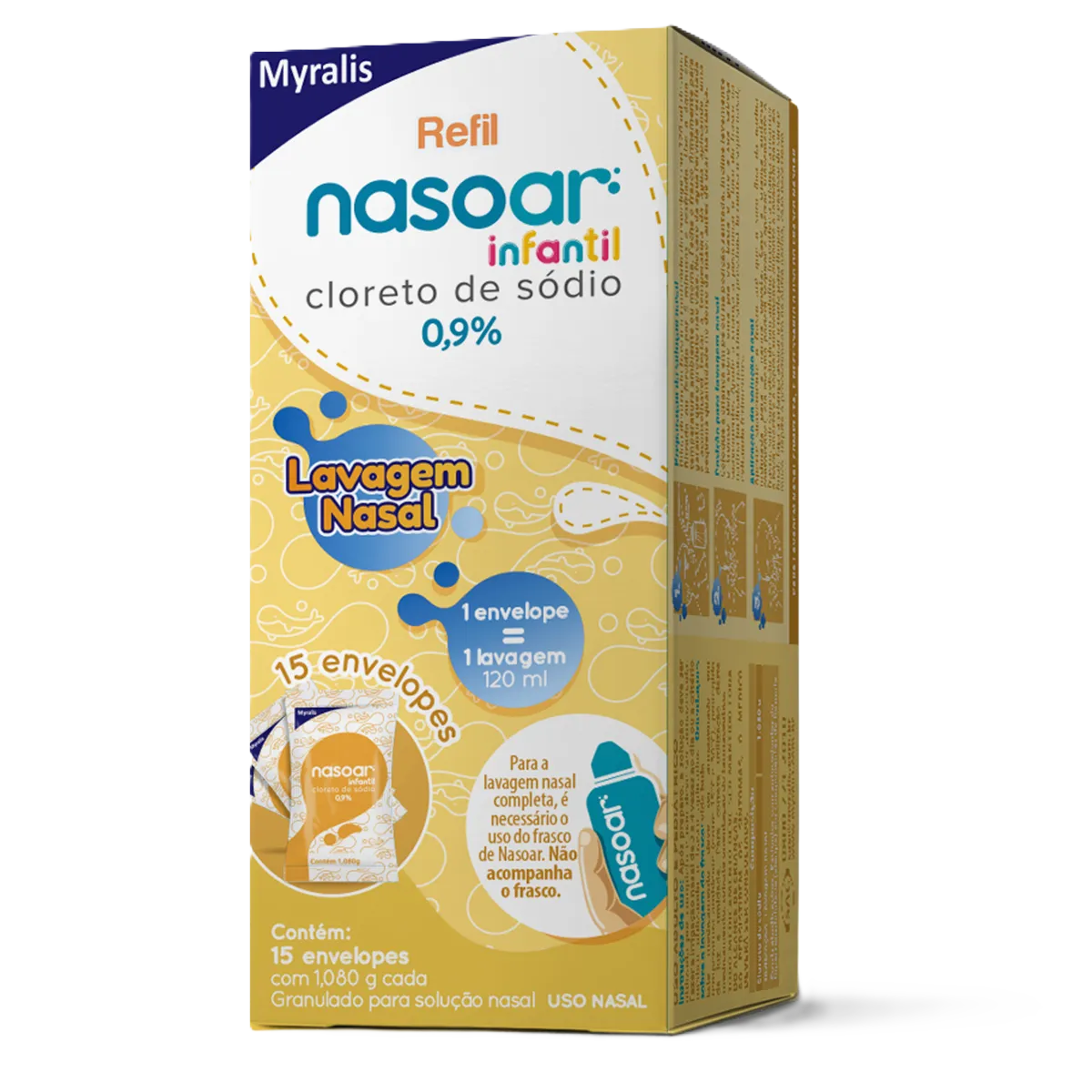 Nasoar Inf 0,09% 15 Env 1,08 G Refil
