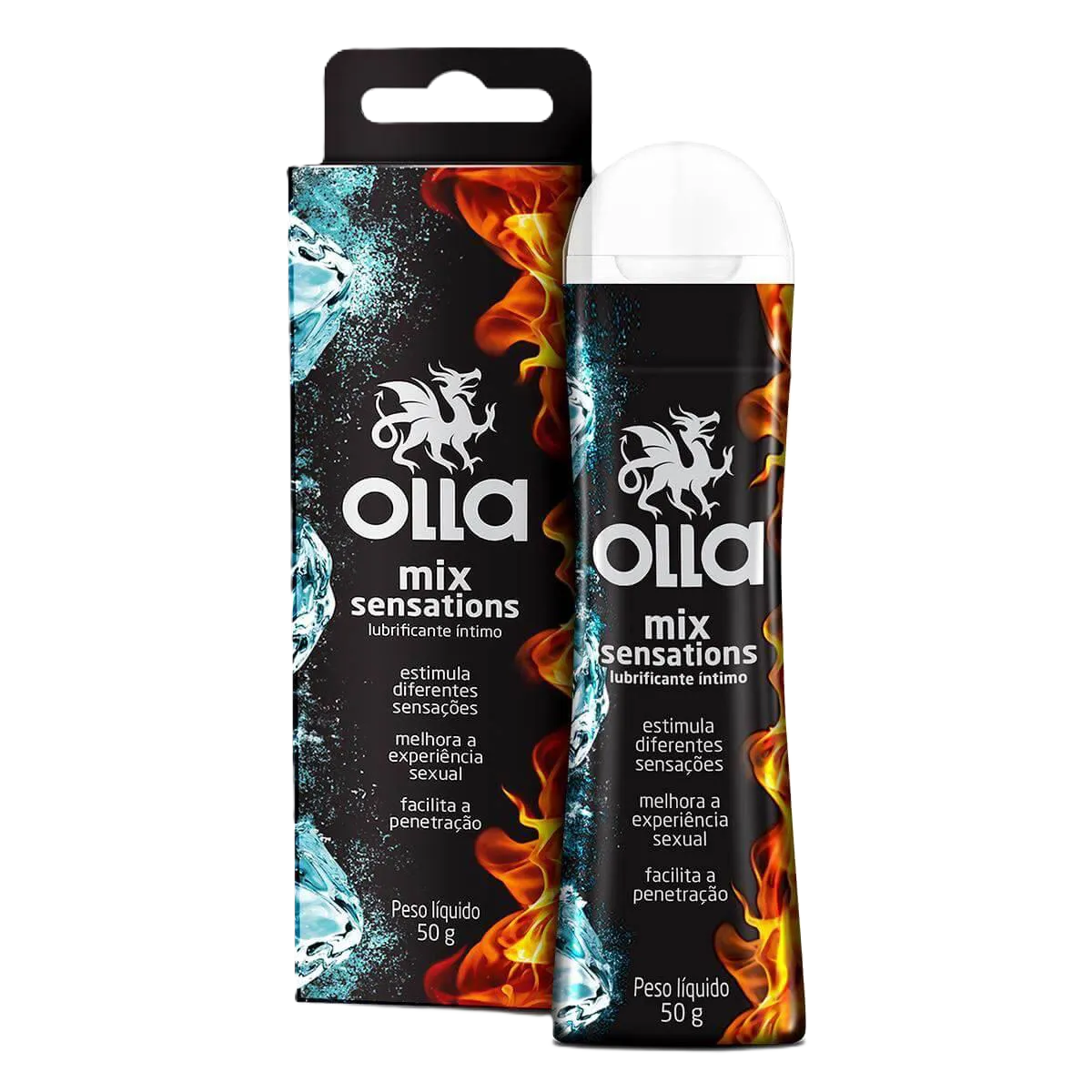 Gel Lub Olla Mix Sensations 50 G