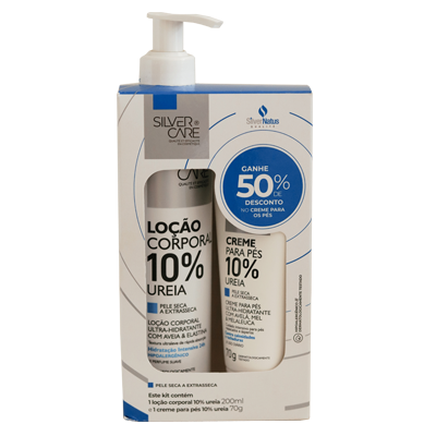 Silver Care Kit Locao 200 Ml + Cr Pes 70 G
