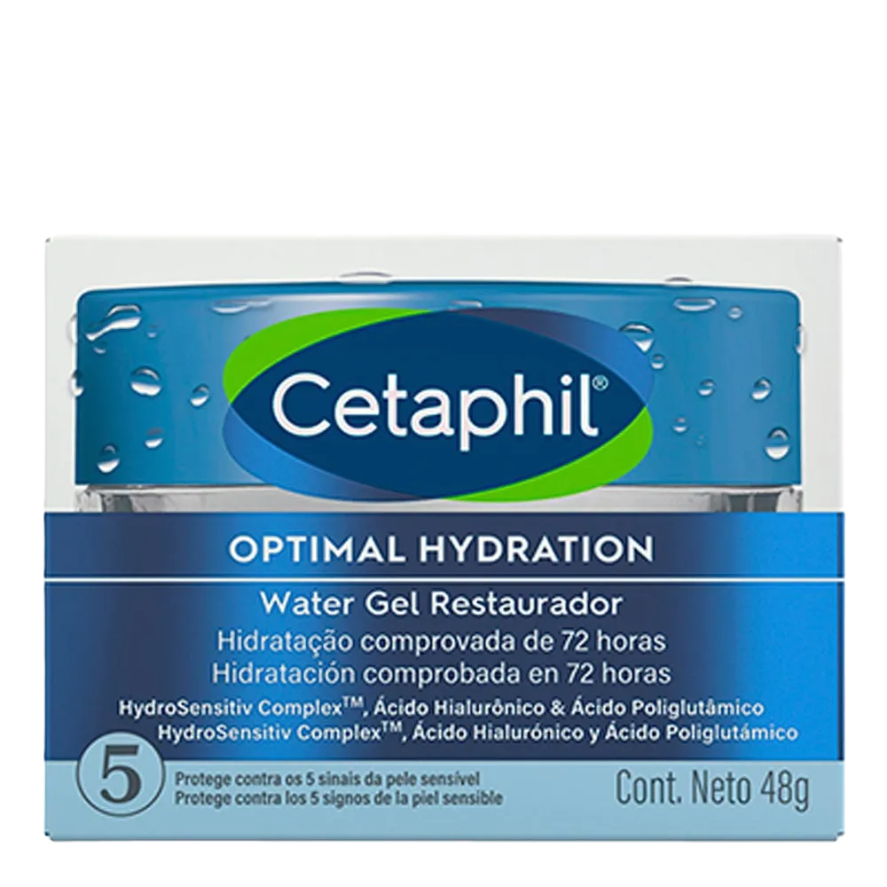 Cetaphil Optimal Hydration Water Gel Restaurador 48 G