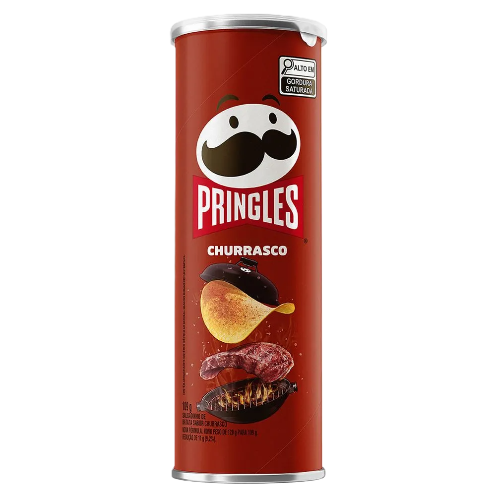 Batata Pringles Churrasco 109 G