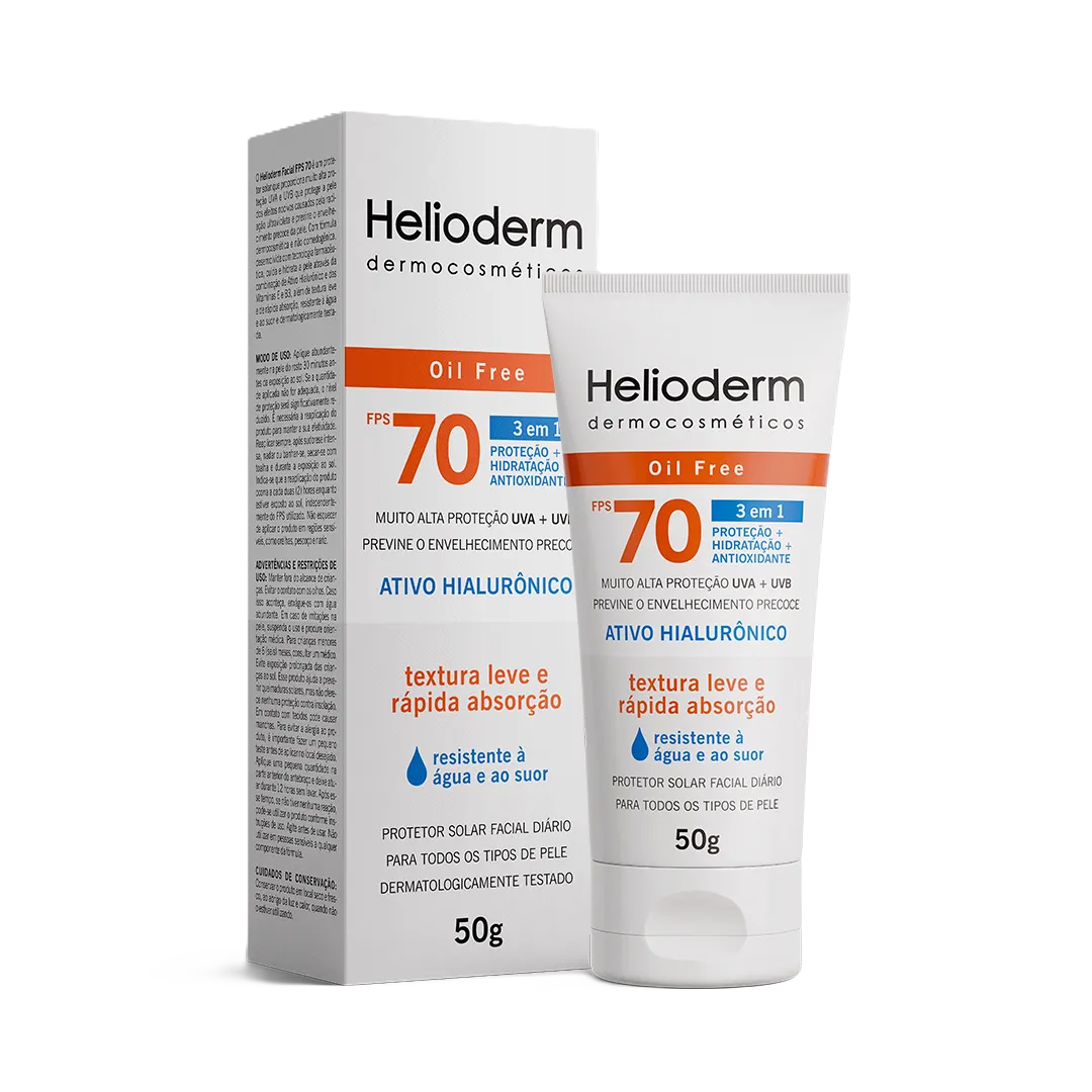 Helioderm Facial Sem Cor Fps70