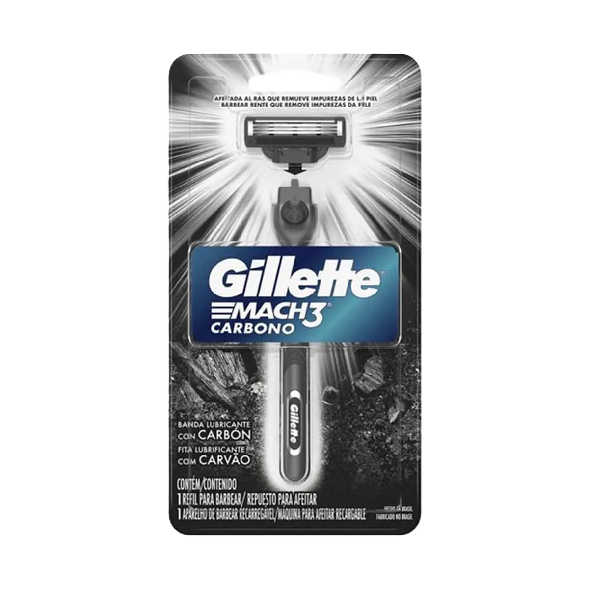 Ap Barb Mach3 Gillette Carbono 1 Un