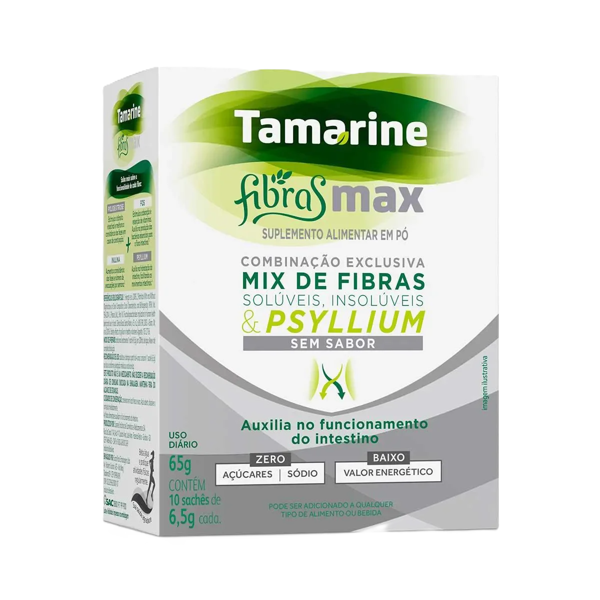Tamarine Fibras Max Sem Sabor 10 Sache