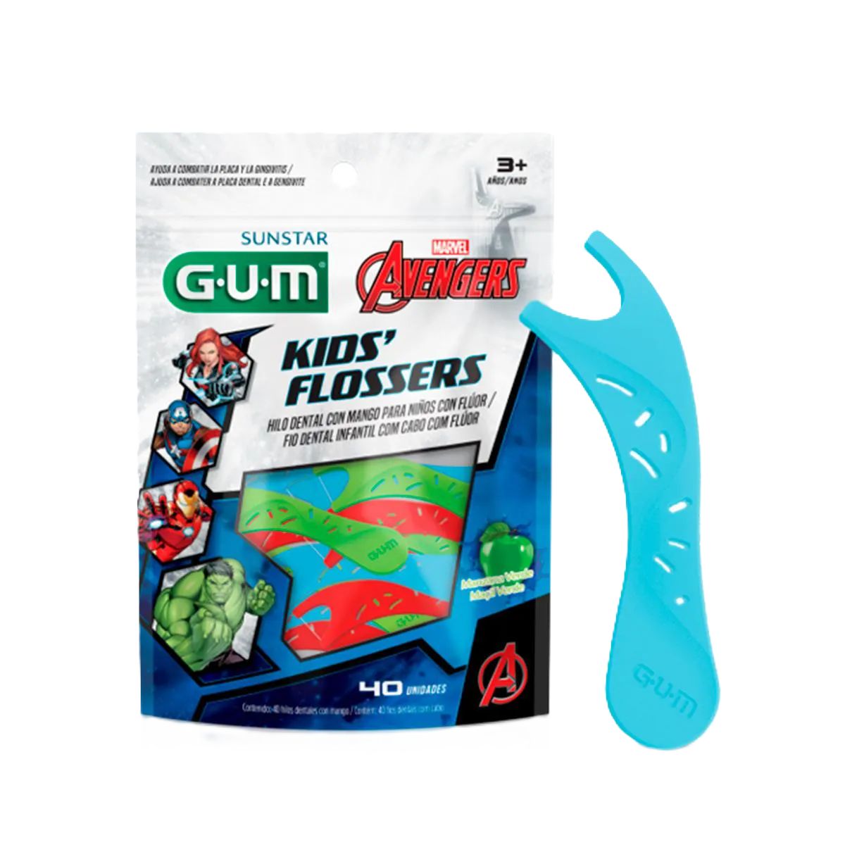 Flosser Kids Gun Avangers 40 Un