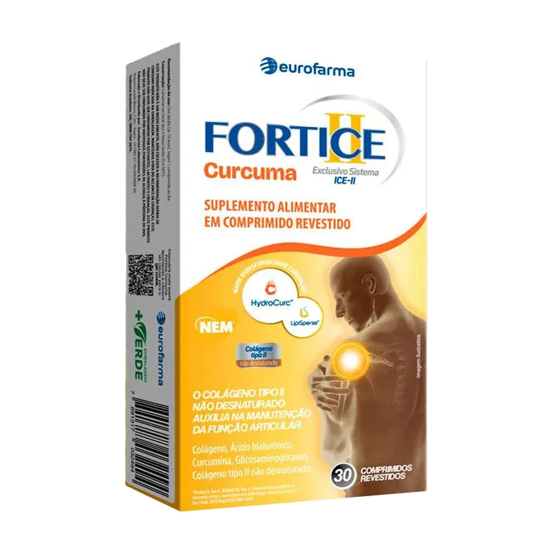 Fortice + Curcuma 30 Cpr