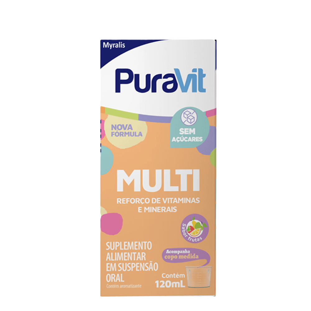 Puravit Multi Frutas 120 Ml
