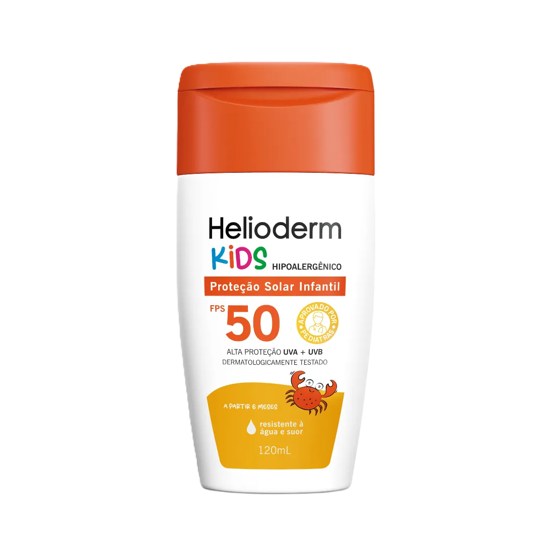 Prot Solar Helioderm Suncare Kids Fps50 120 Ml