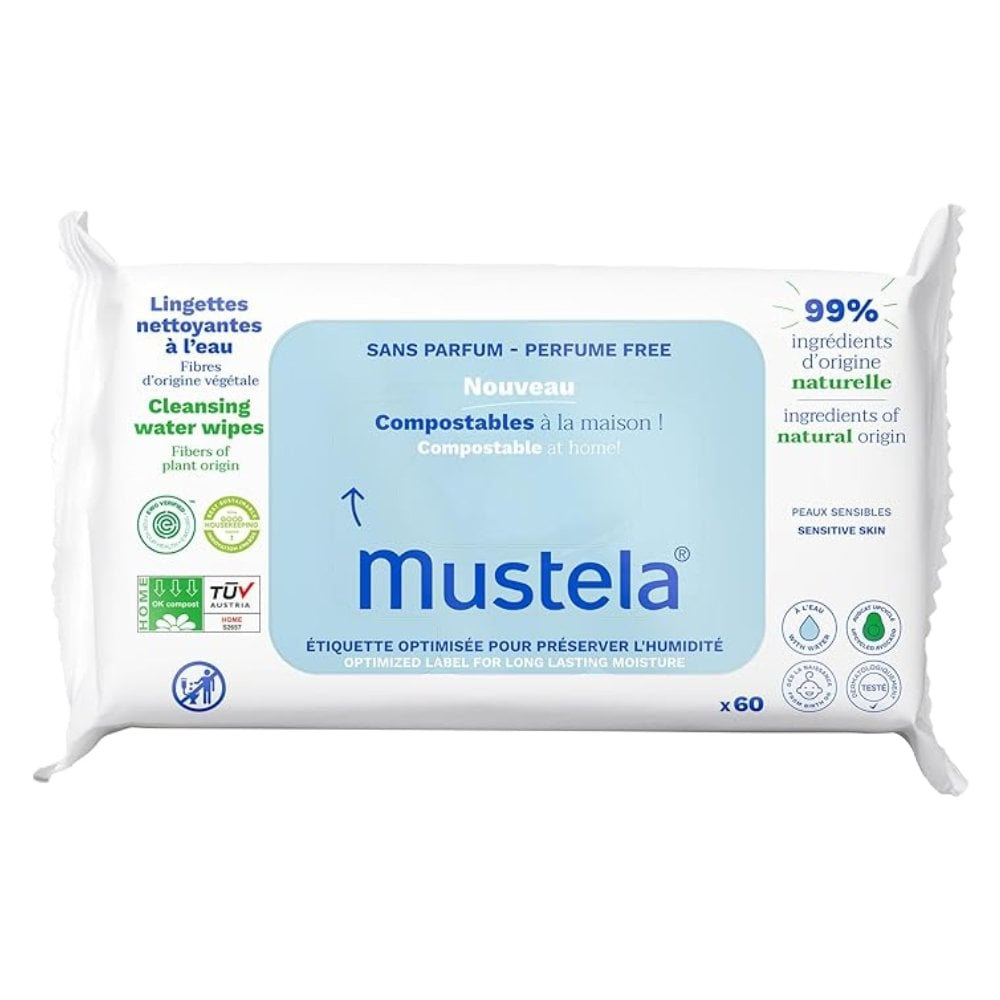 Mustela Lenco Umed Sem Perfume 60 Un