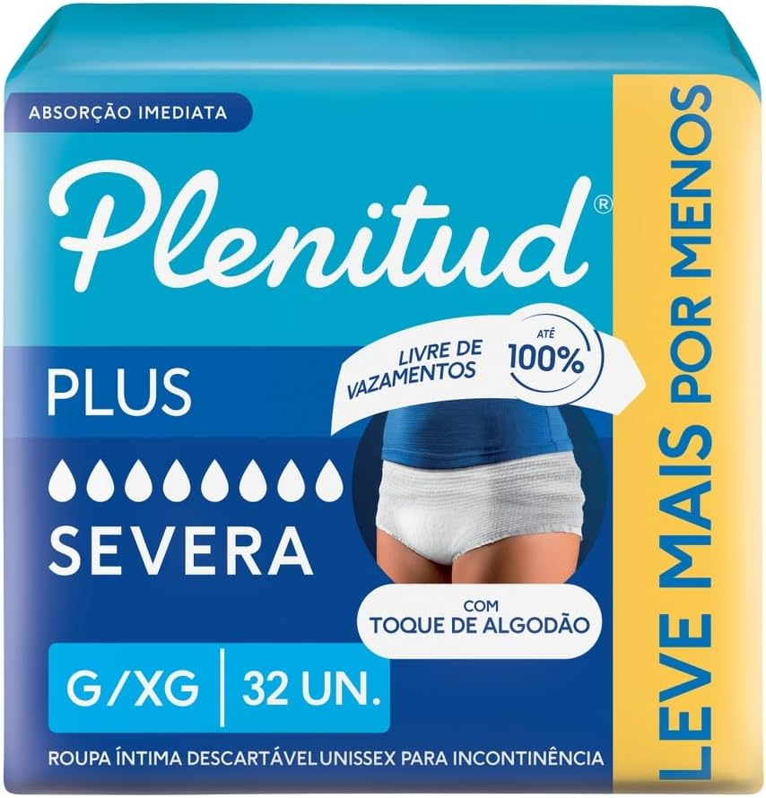 Fr Plenitude Roupa Int Protect Plus G/Xg 32 Un