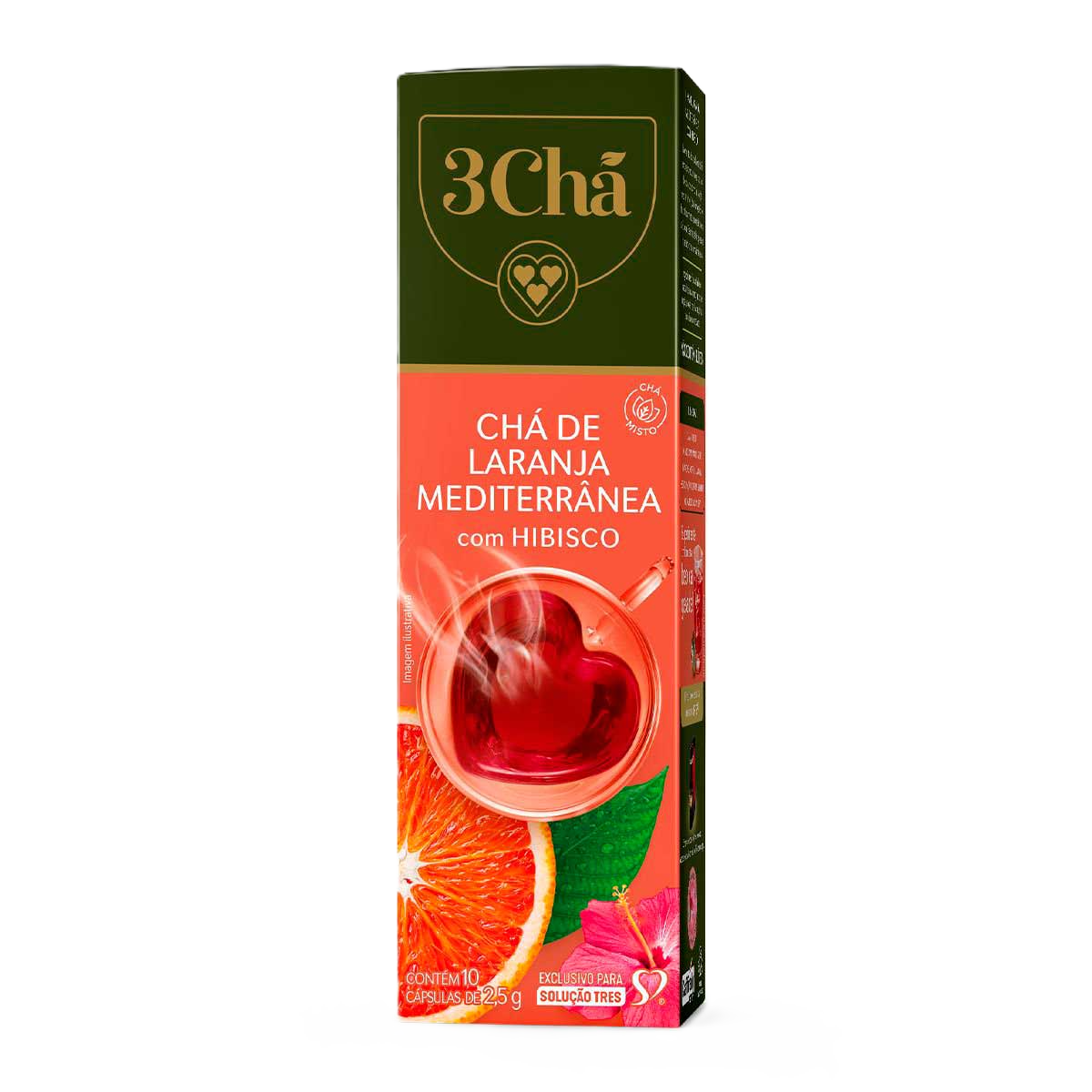 Capsula Cha Tres Espresso Hibis Lar Mediterraneo 10 Un