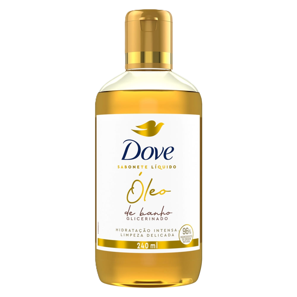 Oleo De Banho Dove Glicerina Aqueeze 240 Ml