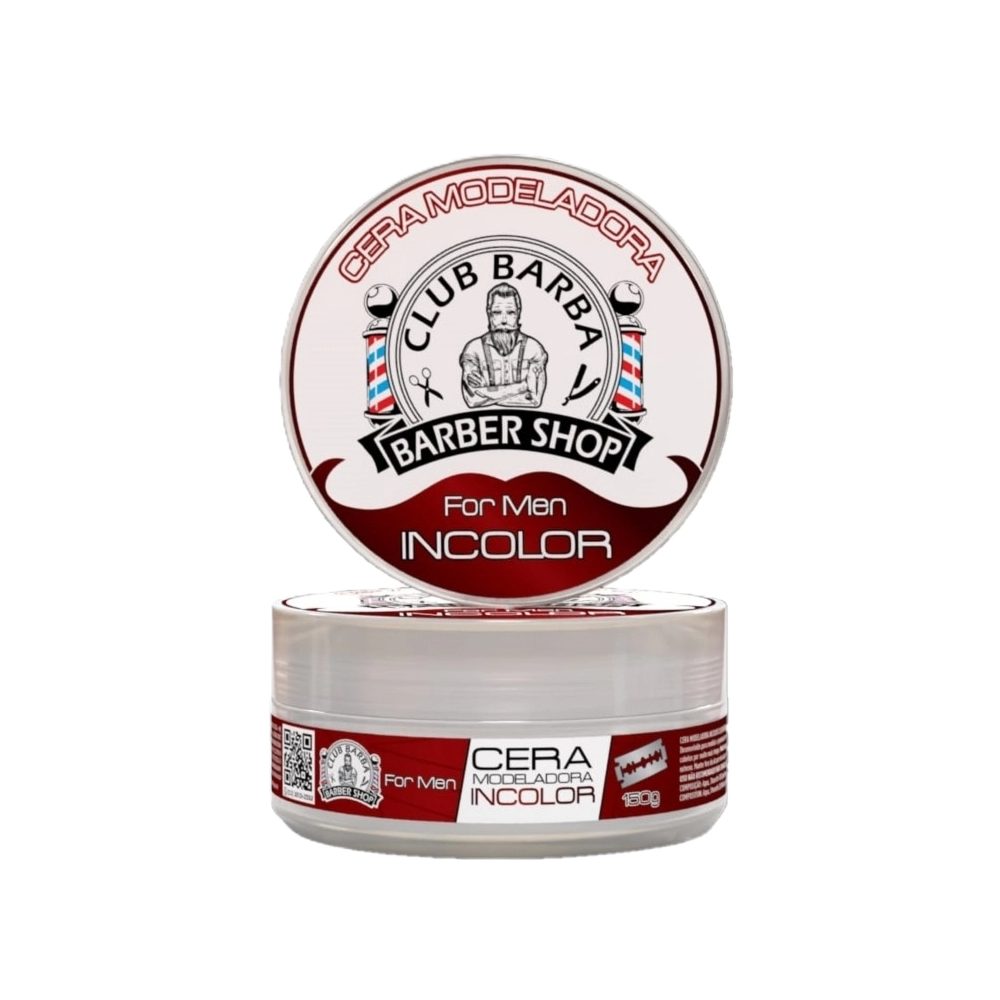 Cera Mod Club Barba Incolor 150 G