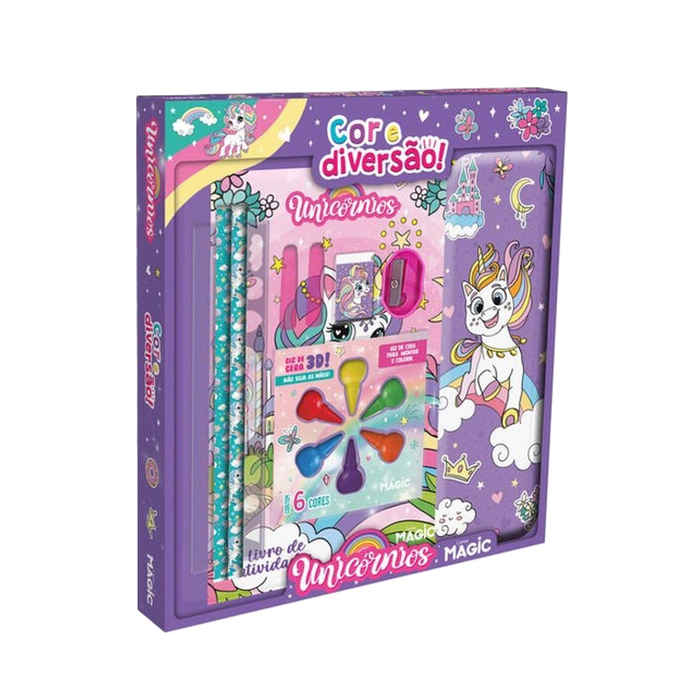 Livro Unicornios Cor E Diversao 1 Un