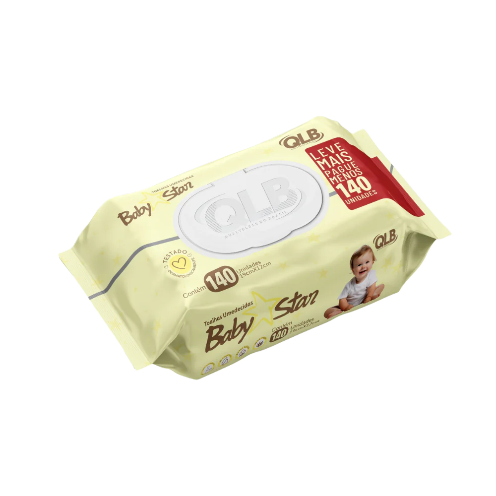 Toalha Umed Qlb Baby Star 140 Un