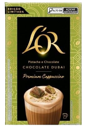Kit Cappuccino Lor Pistache E Choc 8 Saches