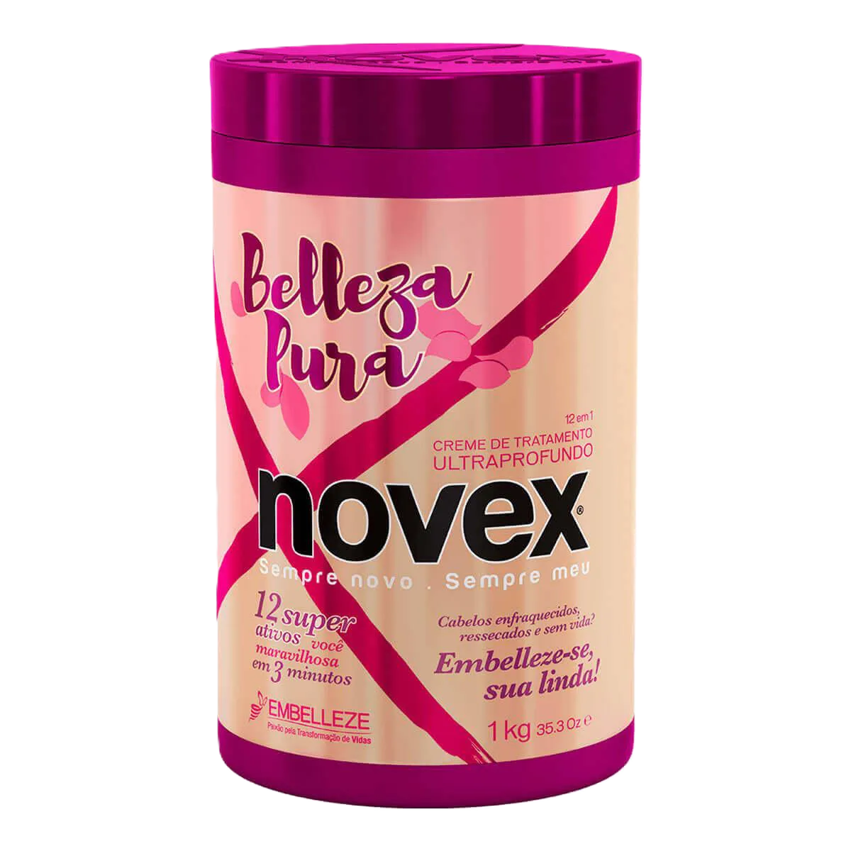Cr Trat Novex Beleza Pura 12 Em1 1 Kg