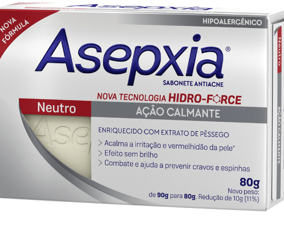 Asepxia Sabonete Neutro 90 G