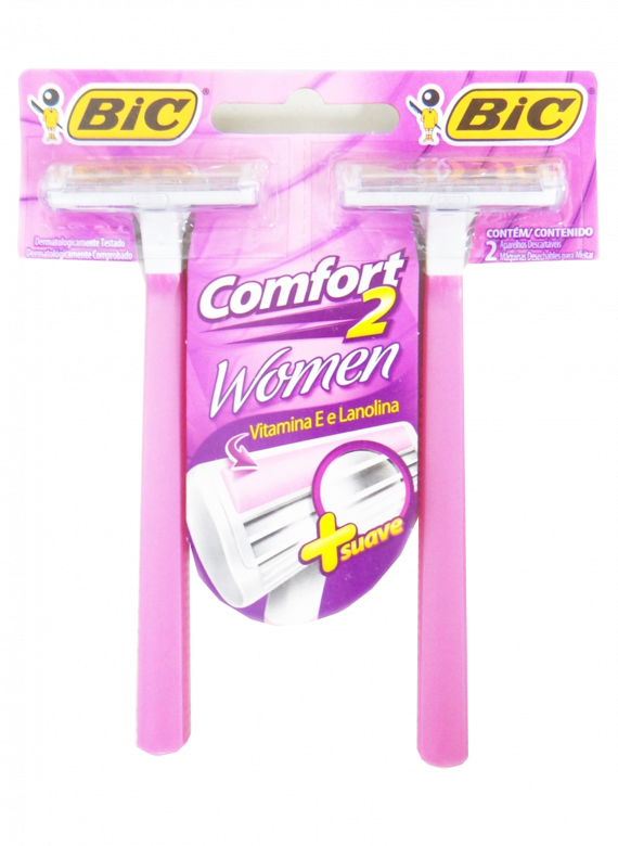 Aparelho Bic Comfort 3 Pink 2 Un
