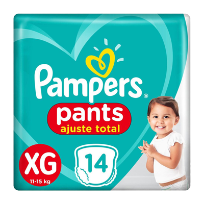 Fralda Pampers Pants Pacotao Xg 14 Un